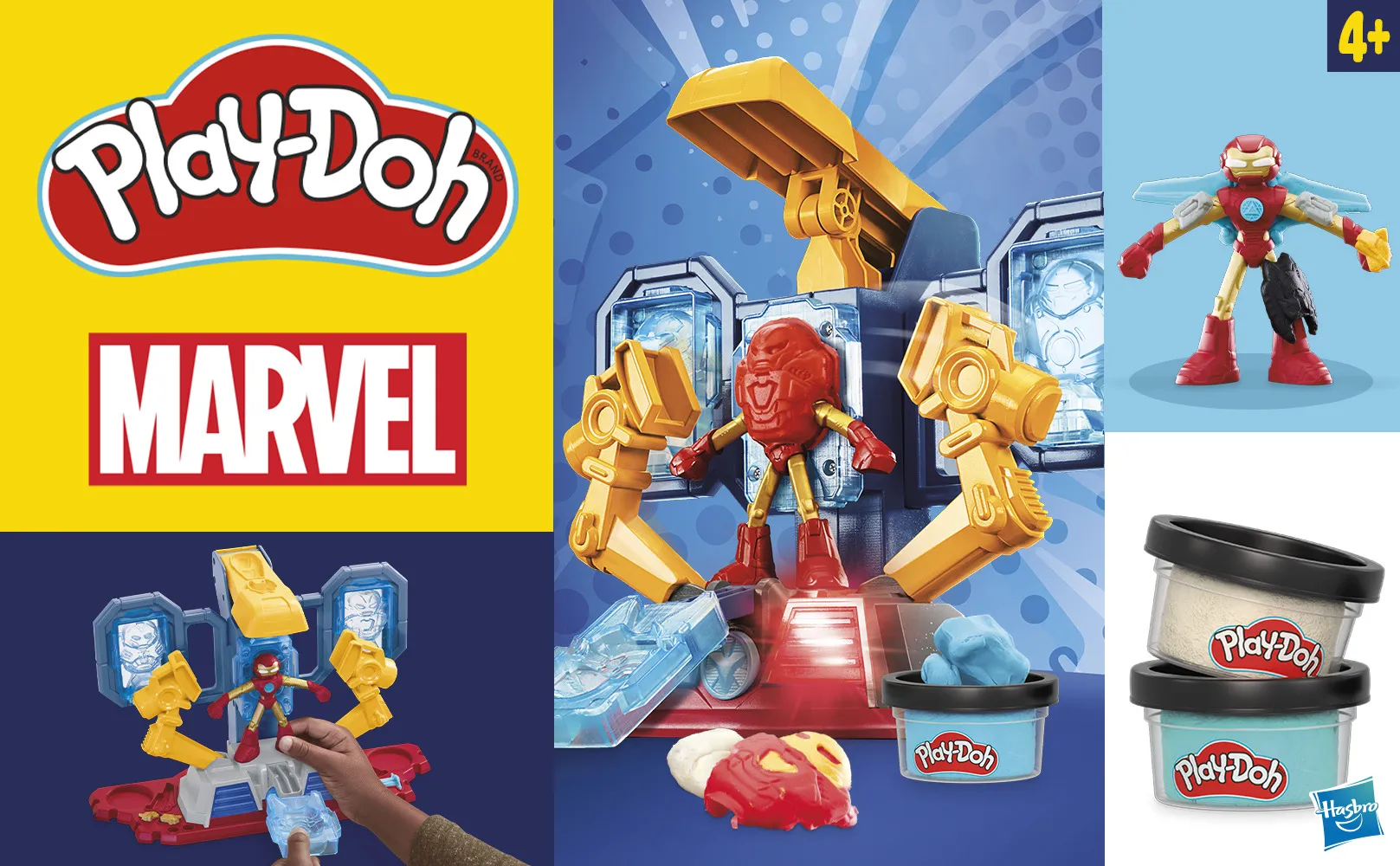 Play-Doh Marvel Iron Man Armor Maker Lab Playset