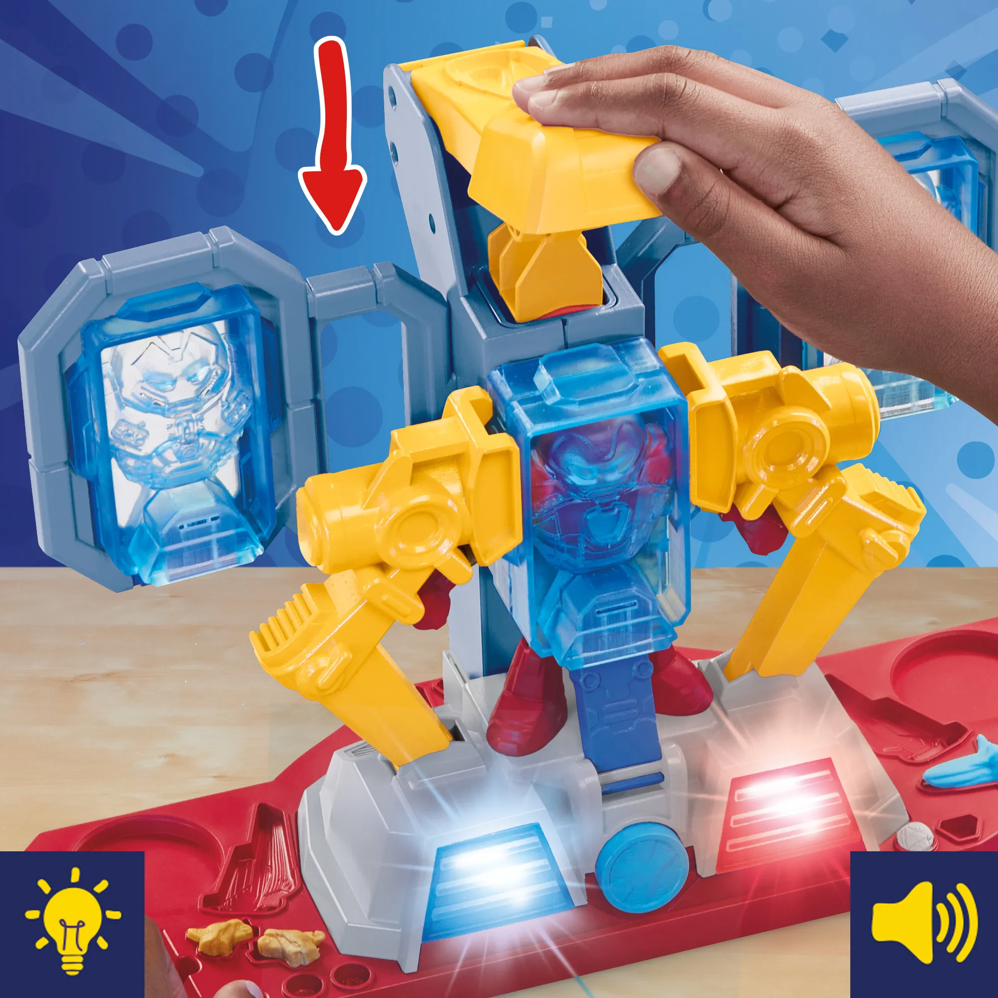 Play-Doh Marvel Iron Man Armor Maker Lab Playset