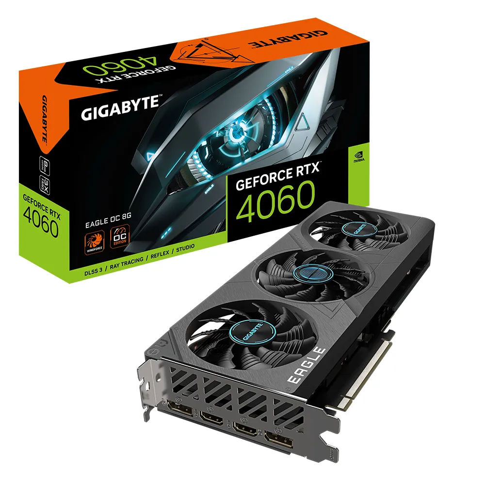 Gigabyte GeForce RTX 4060 Eagle OC 8GB - Graphics card