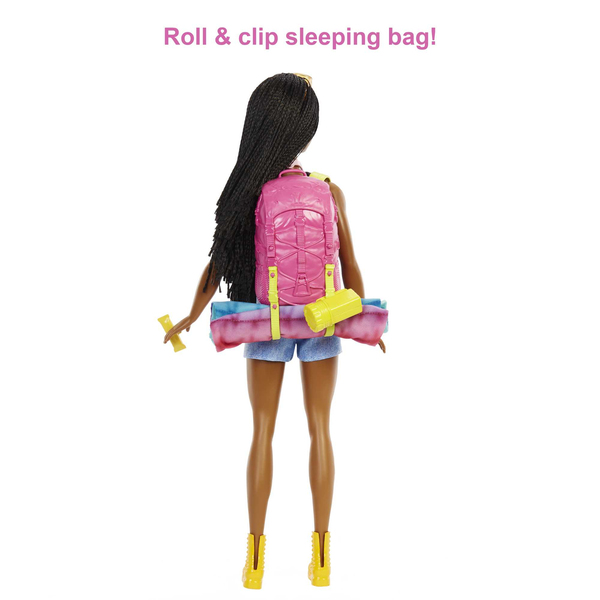 Barbie It takes two! Camping playset - Brooklyn doll, puppy and accessories