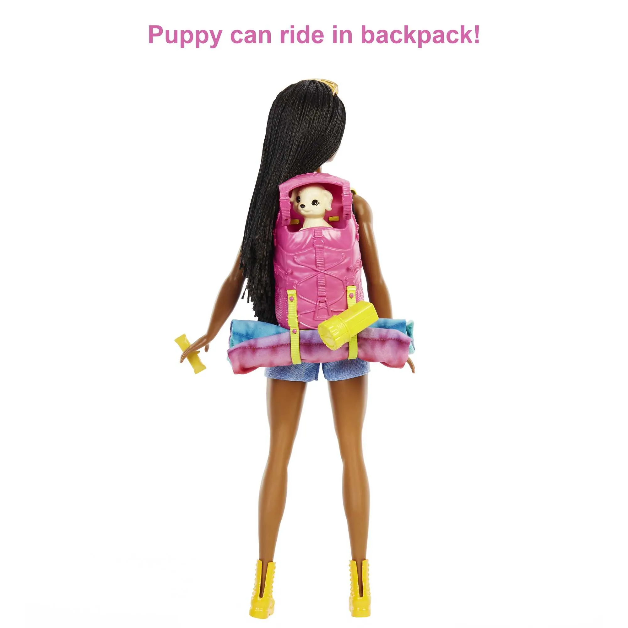 Barbie It takes two! Camping playset - Brooklyn doll, puppy and accessories