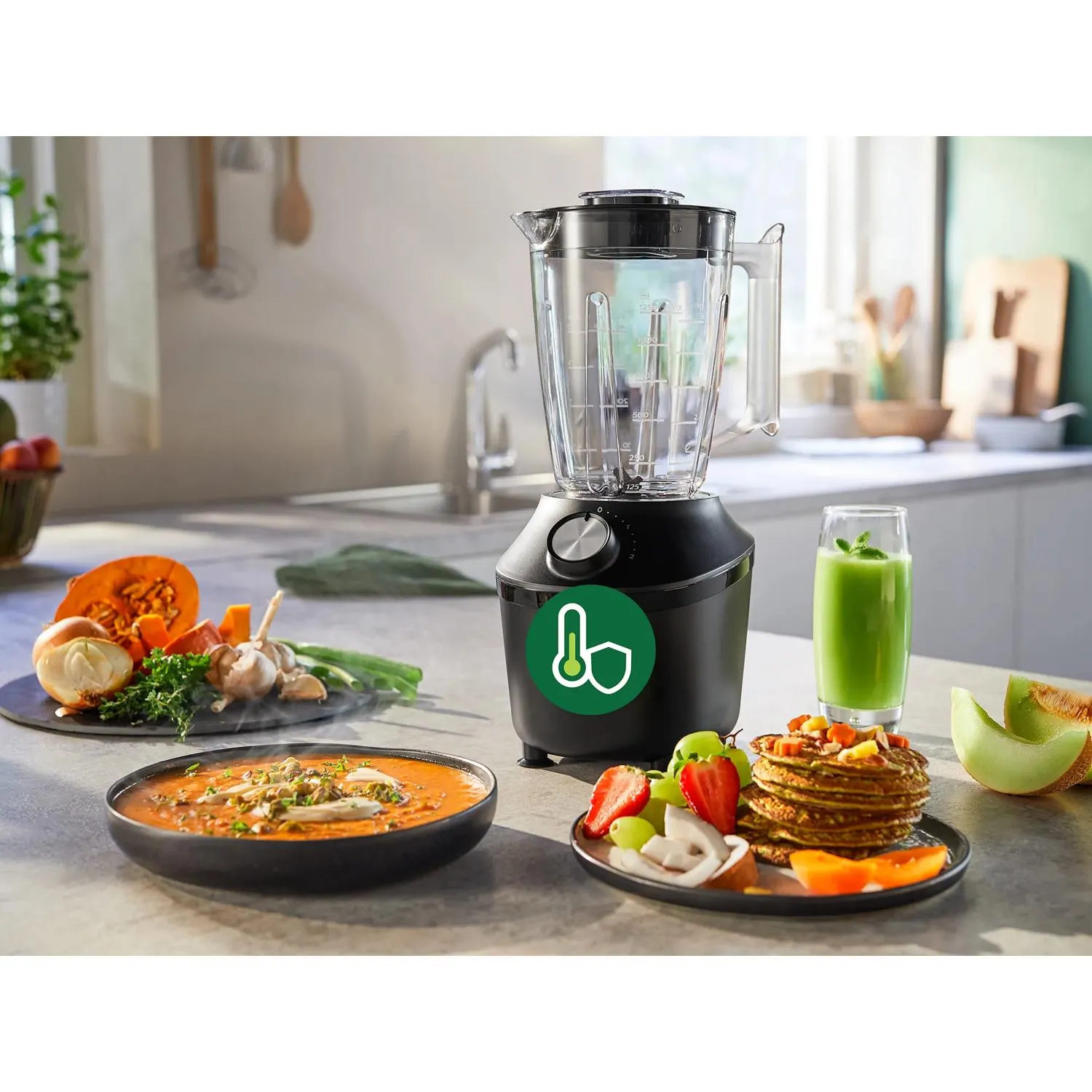 Philips HR2291/01 600W 2L Blender, Grey