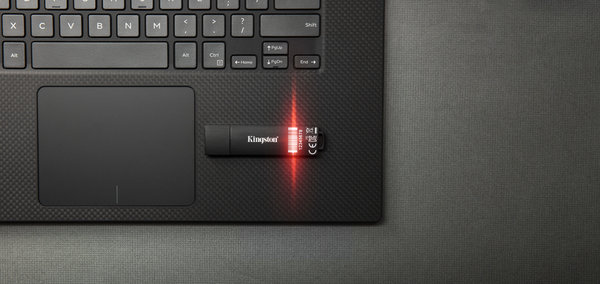 Kingston IronKey D300S USB 3.1 Gen 1 32 Gt -muistitikku, musta