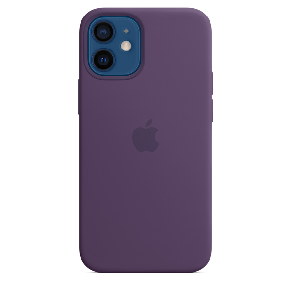 Apple iPhone 12 mini, MagSafe - silicone case, Amethyst