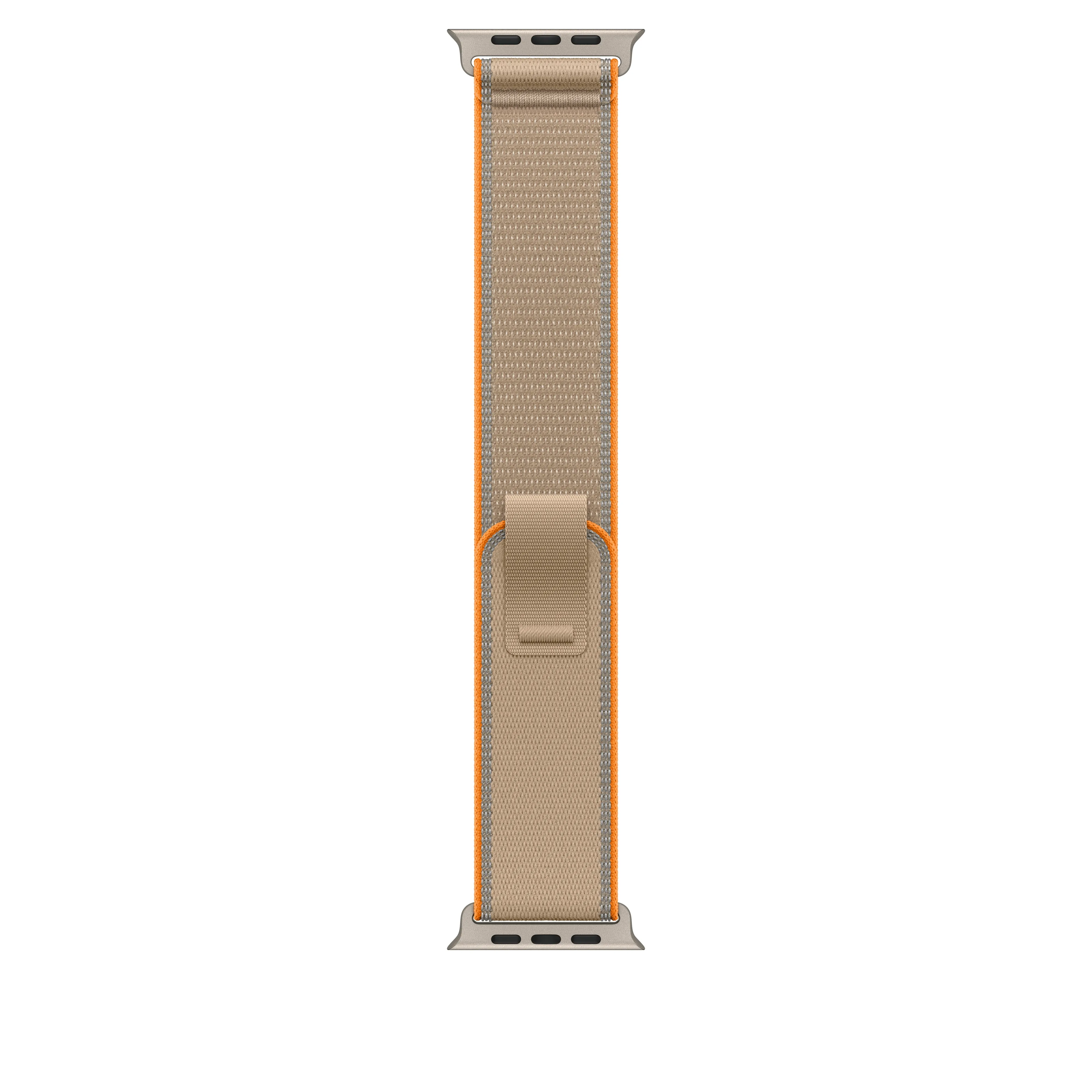 Apple Watch 49 mm -Trail-ranneke, hiekanv&auml;rinen, M/L, luonnontitaani
