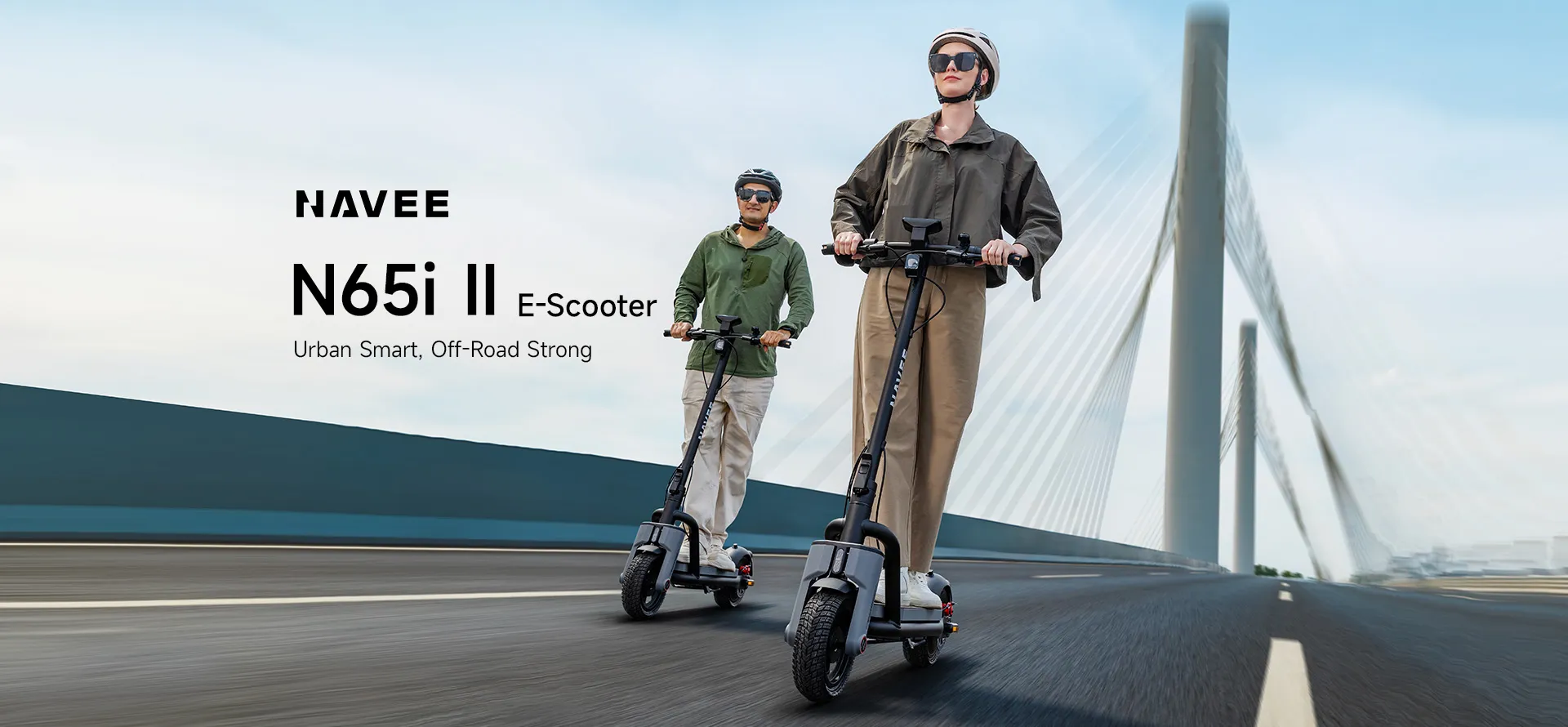 NAVEE N65i II-IT, 500 W, 20 km/h, 70 km, Electronic Scooters