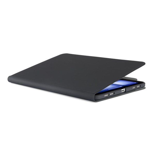 Pipetto iPad Air 11" Origami No5 Rotating Folio -kotelo, musta