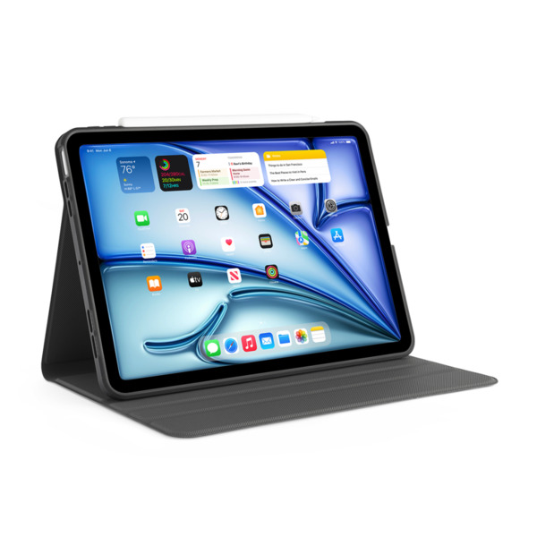Pipetto iPad Air 11&quot; Origami No5 Rotating Folio - case, black