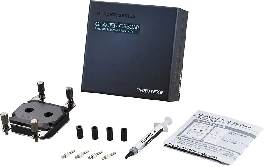 Phanteks Glacier C350AP Black