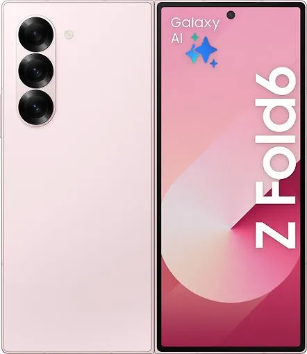 Samsung Galaxy Galaxy Z Fold6 512 GB/12 GB Android - mobiltelefon, Rosa