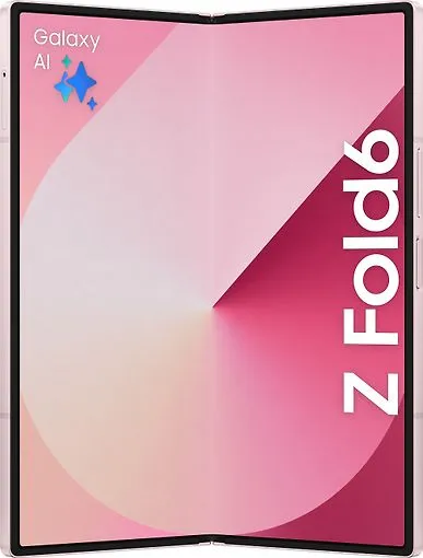 Samsung Galaxy Galaxy Z Fold6 512 GB/12 GB Android - mobiltelefon, Rosa