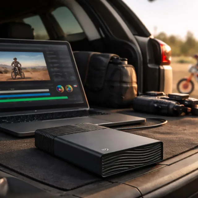 Seagate One Touch Hub 16 Tt USB 3.0 -ulkoinen SSD, laitteistosalaus, salasanasuojaus, musta