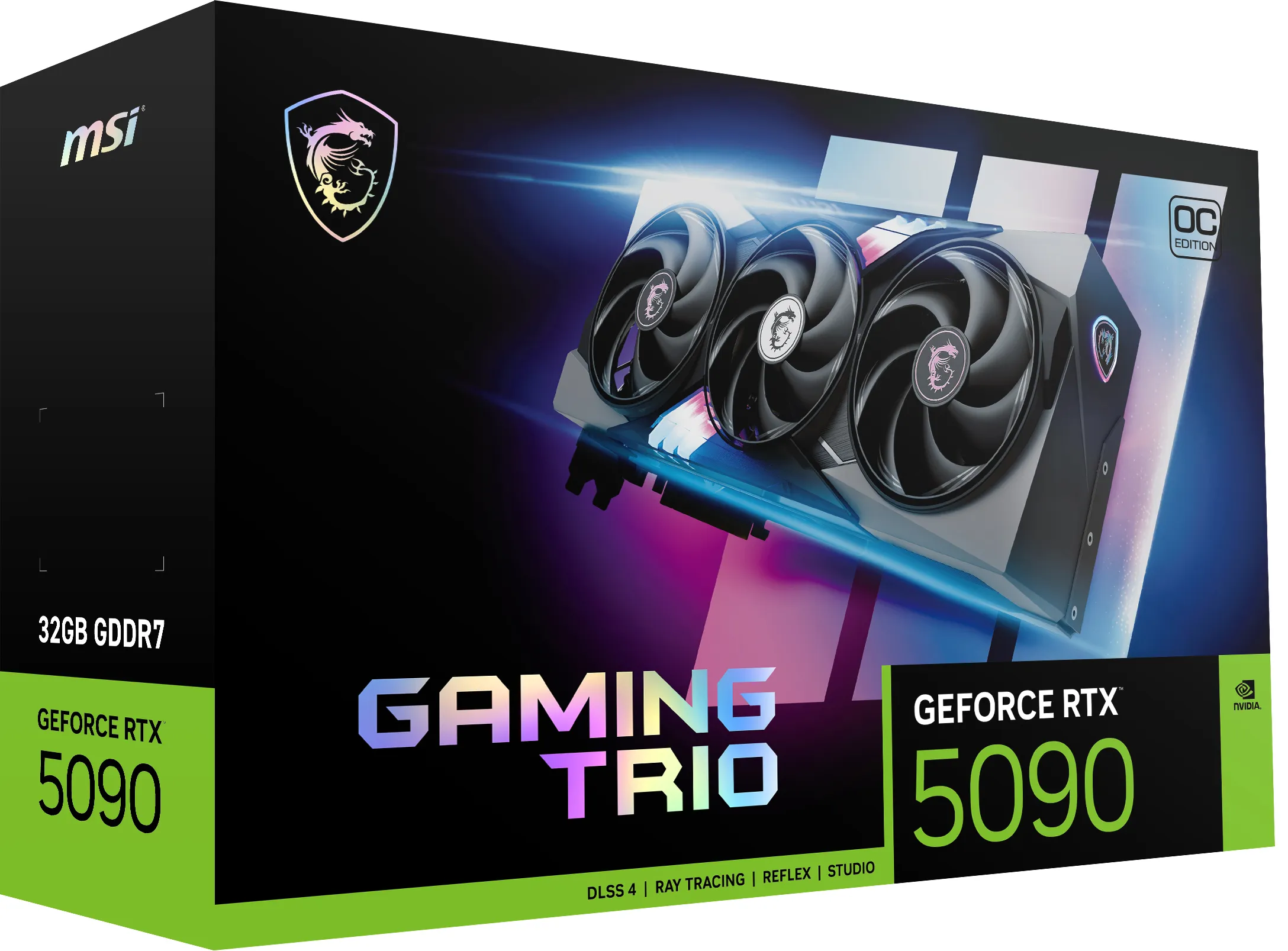 MSI GeForce RTX 5090 32GB Gaming Trio OC - grafikkort