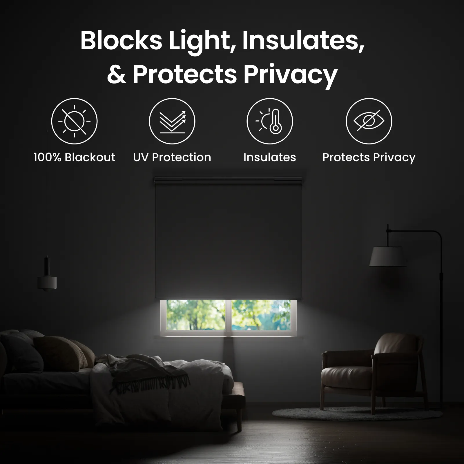 SwitchBot Roller Shade White L