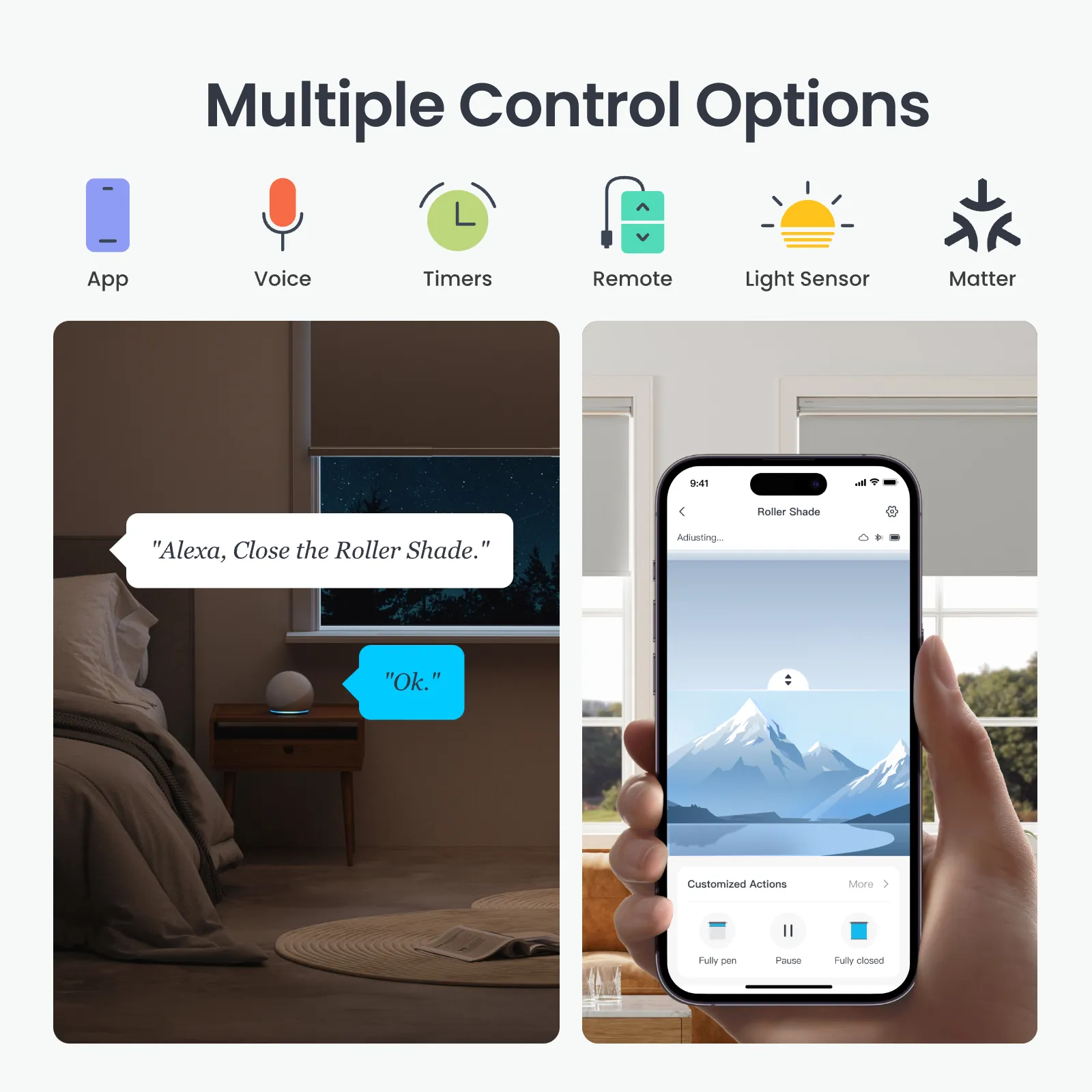 SwitchBot Roller Shade White XL