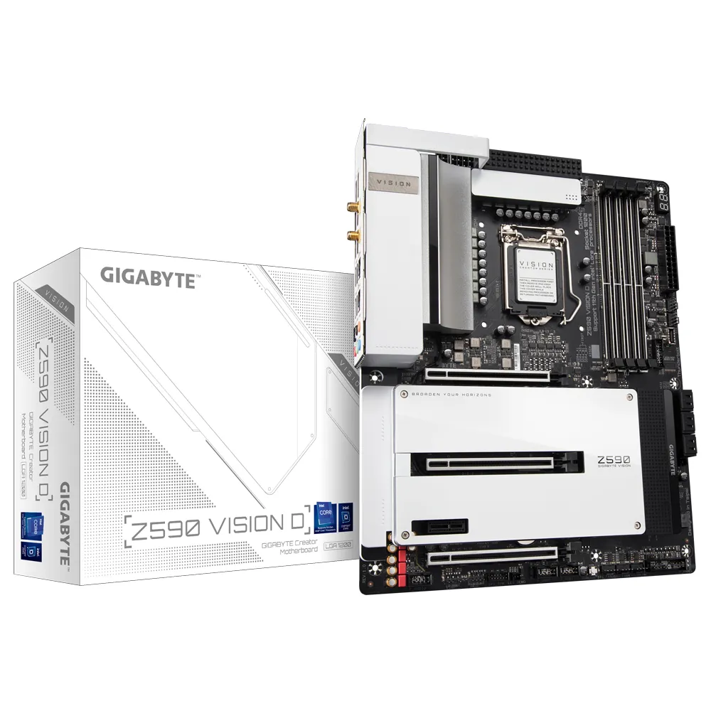 Gigabyte Z590 Vision D ATX - moderkort