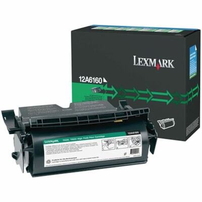 Lexmark 12A6160 High Yield toner cartridge, Black