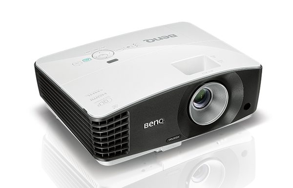 BENQ MU686 DLP projector 3.500AL WUXGA 1.920x1.200 20.000:1 16:10 3DviaHDMI MHL 2xHDMI 2xUSB D-SUB RS232 analog 1x2W white-black