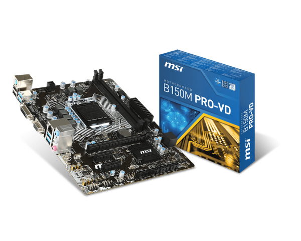 MSI B150M Pro-VD, mATX moderkort