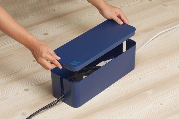 Bluelounge Cablebox, Blue