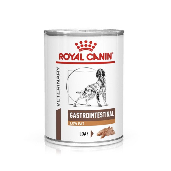 Royal Canin Veterinary Diet Gastrointestinal Low Fat, Koiran m&auml;rk&auml;ruoka, Adult, 12 x 420 g