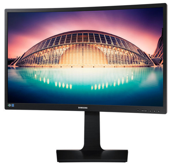 Samsung SE650 Series - LED-n&auml;ytt&ouml; - kaareva - 27&quot; - 1920 x 1080 Full HD (1080p) - VA - 300 cd/m&sup2; - 3000:1 - 4 ms - HDMI, DVI, DisplayPort - musta
