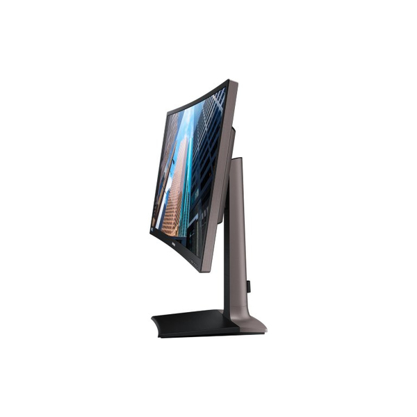 Samsung SE650 Series - LED-n&auml;ytt&ouml; - kaareva - 27&quot; - 1920 x 1080 Full HD (1080p) - VA - 300 cd/m&sup2; - 3000:1 - 4 ms - HDMI, DVI, DisplayPort - musta