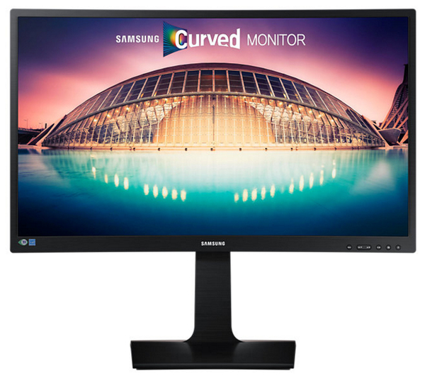Samsung SE650 Series - LED-n&auml;ytt&ouml; - kaareva - 27&quot; - 1920 x 1080 Full HD (1080p) - VA - 300 cd/m&sup2; - 3000:1 - 4 ms - HDMI, DVI, DisplayPort - musta