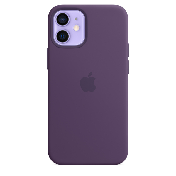 Apple iPhone 12 mini, MagSafe -silikonikuori, Amethyst