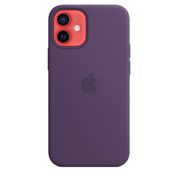 Apple iPhone 12 mini, MagSafe - silicone case, Amethyst