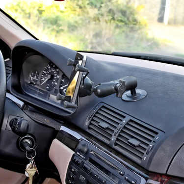 RAM MOUNTS FLEX ADHESIVE X-GRIP TELINE, PIENI/KESKIKOKOINEN PUHELIN