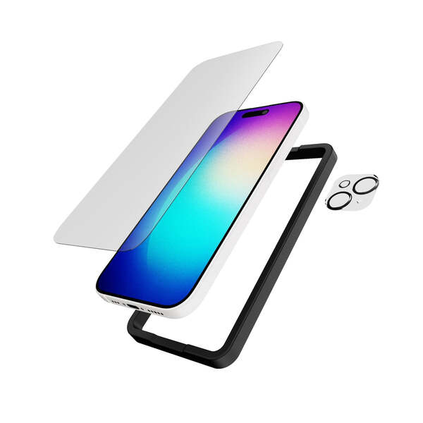 TECH21 Impact Glass 2-pack Extra Strong iPhone 16/15