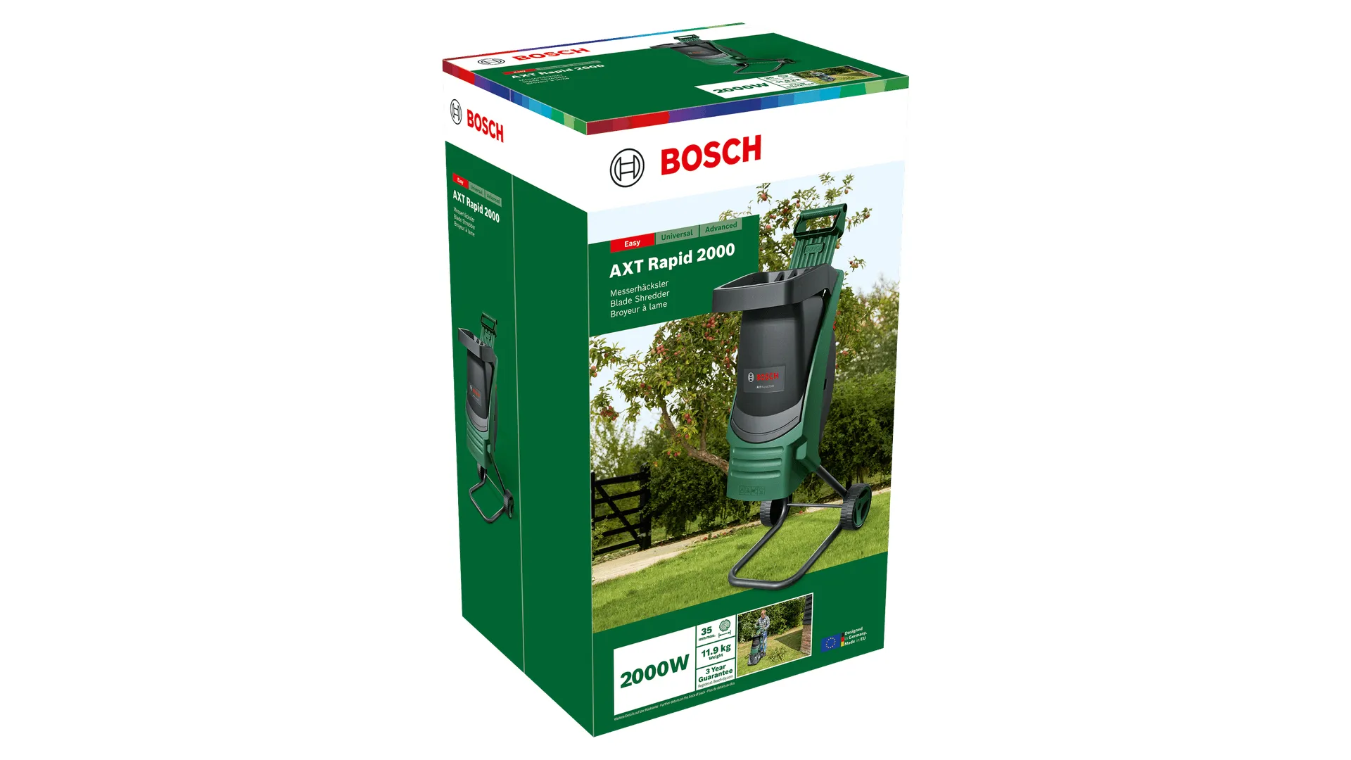 Bosch AXT Rapid 2000W - shredder