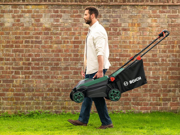 Bosch Rotak 18V2-38 Batteridriven gr&auml;sklippare, 38 cm, 18 V, Borstl&ouml;s