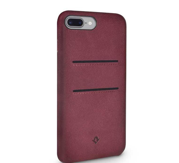 Twelve South Relaxed Leather Case, iPhone 7/8 Plus -suojakuori, Purppura
