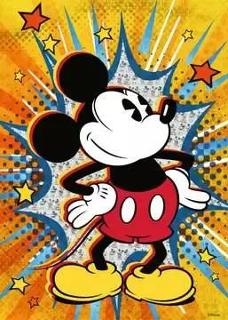 Ravensburger Disney Retro Mickey -palapeli, 1000 palaa