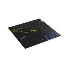 Endorfy FP90S -lattiamatto, Musta, 90x90cm