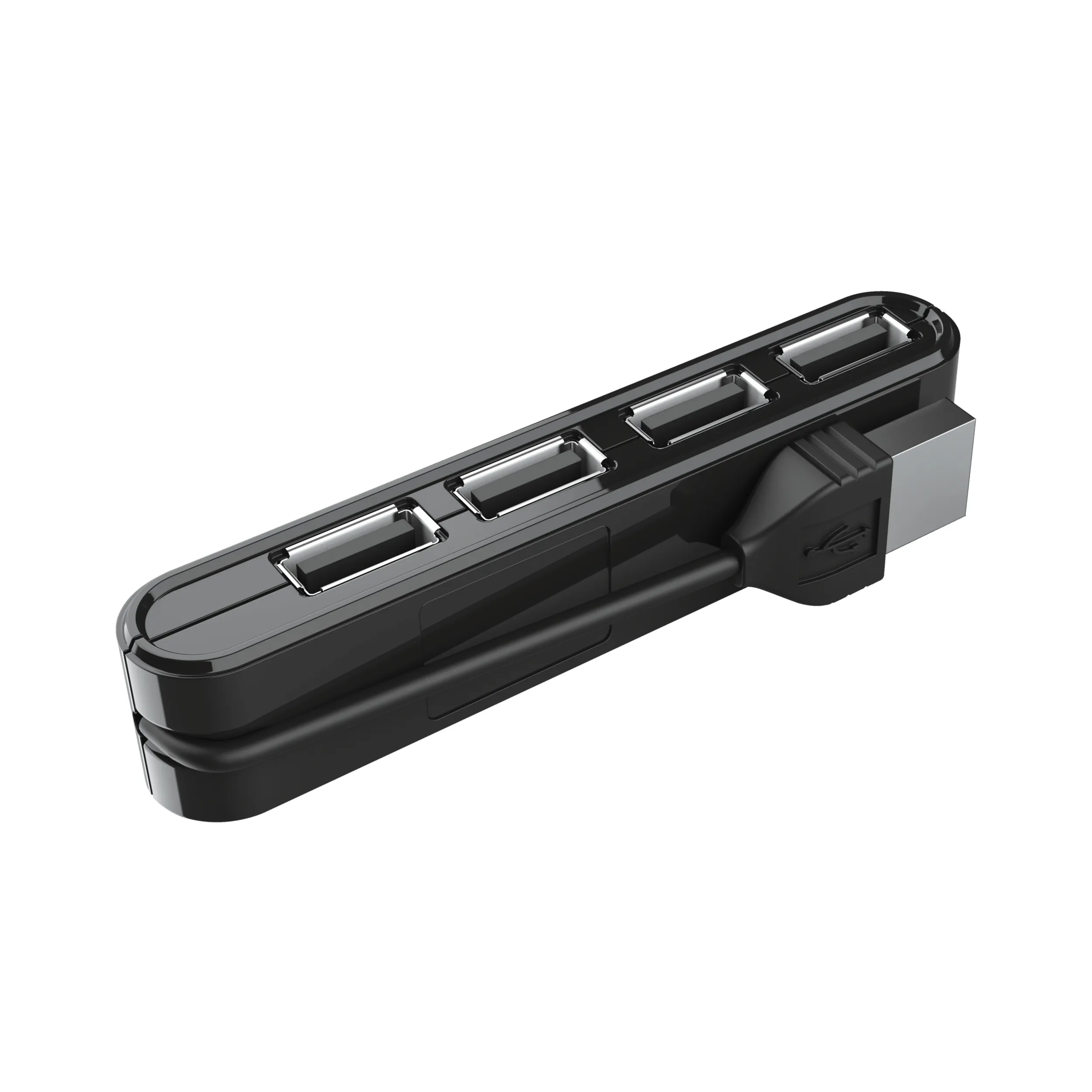 Trust Vecco 4 Port USB 2.0 Mini Hub. Eritt&auml;in pienikokoinen 4-porttinen USB 2.0 -reititin: ihanteellinen kannettavien k&auml;ytt&auml;jille.