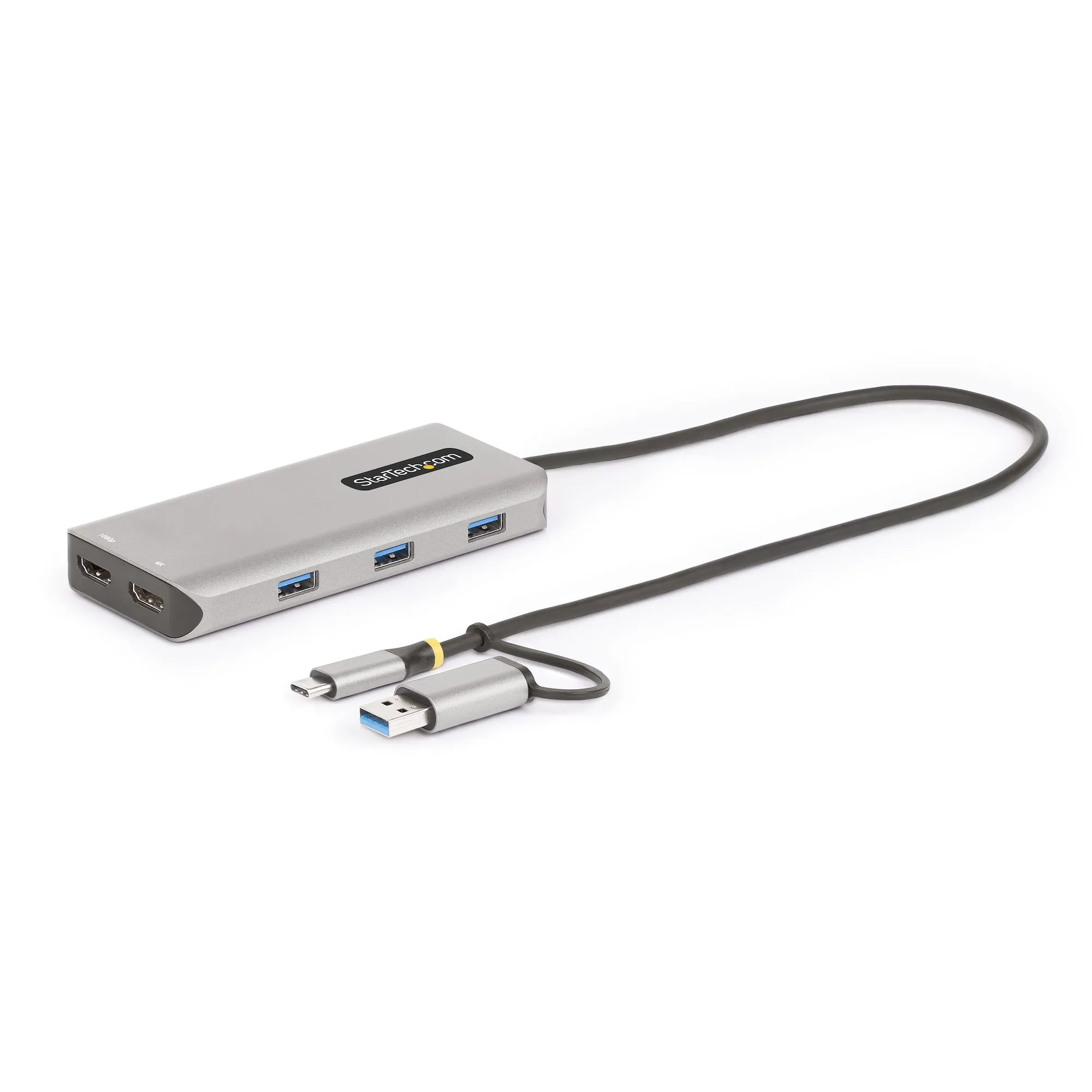 Startech USB-C - USB-A Multiport Dual HDMI - adapter