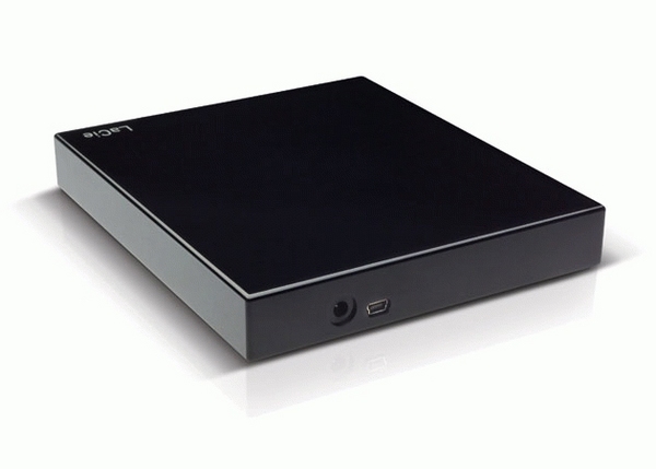 LaCie Slim DVD&plusmn;RW Design by Sam Hecht - Levyasema - DVD&plusmn;RW (&plusmn;R DL) / DVD-RAM - 8x/8x/5x - Hi-Speed USB - ulkoinen