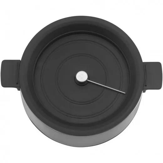 WMF K&Uuml;CHENminis Popcorn-kone, 2,2 L, 250 W, Musta/ruostumaton ter&auml;s