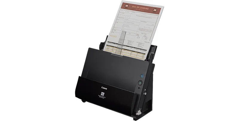 Canon imageFORMULA DR-C225 II - Asiakirjaskanneri - Dupleksi - 600 dpi x 600 dpi - jopa 25 sivua/min (yksivärinen) / jopa 25 sivua/min (väri) - Automaattisyöttö