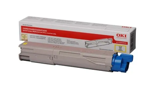 C3300/C3400/C3450/C3600 toner yellow 1.5k
