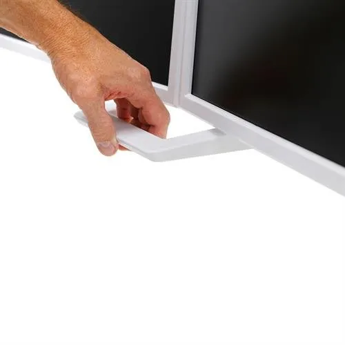 ERGOTRON HX Dual Monitor Desktop Arm white