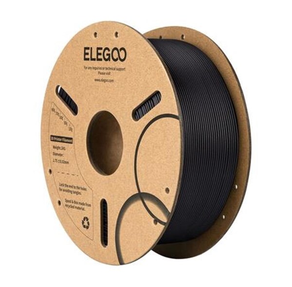 ELEGOO PLA-CF, hiilikuitu, 1.75 mm, 1 kg -3D-tulostusfilamentti, musta