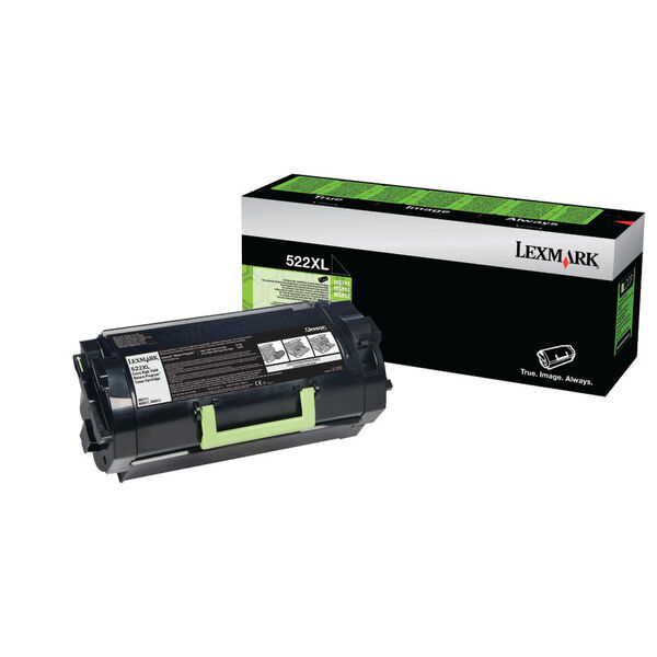 Lexmark 52D2X0L/522XL toner cartridge, Black