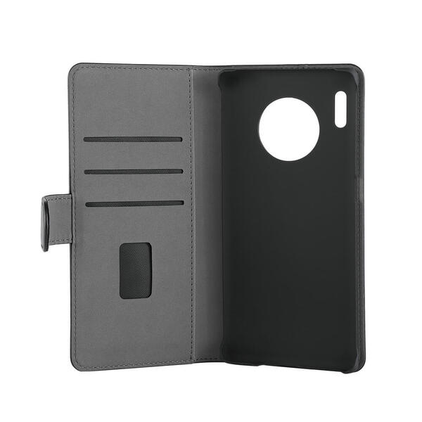 (L&ouml;yt&ouml;nurkka) GEAR Wallet, Huawei Mate 30 Pro -lompakkokotelo, Musta