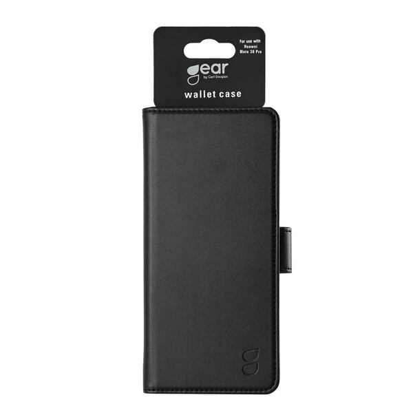 (L&ouml;yt&ouml;nurkka) GEAR Wallet, Huawei Mate 30 Pro -lompakkokotelo, Musta