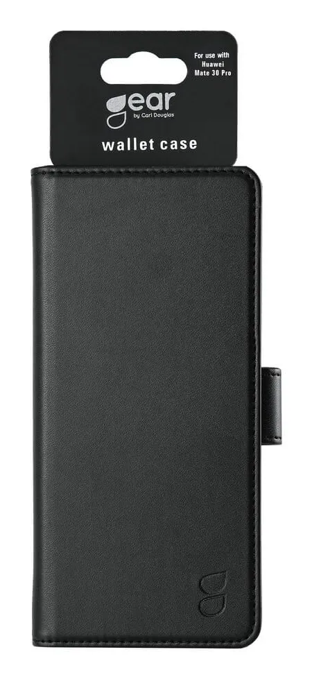 GEAR Wallet, Huawei Mate 30 Pro - Wallet Case, Black