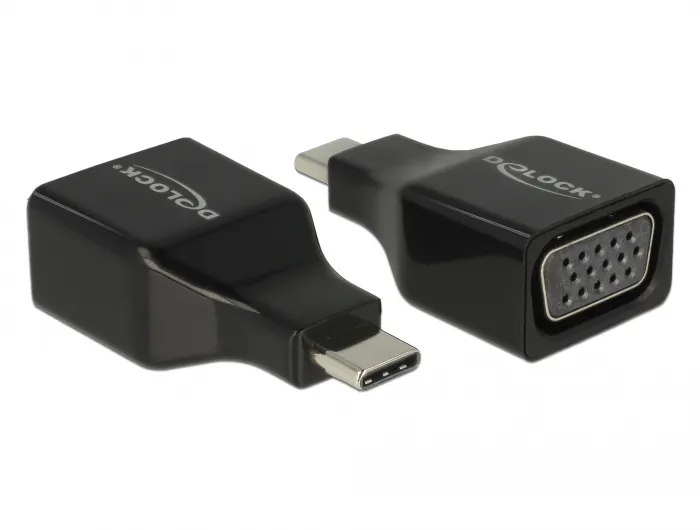 Delock USB Type-C Adapter to VGA (DP Alt Mode)